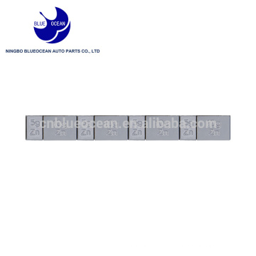 Pesas de rueda adhesivas de equilibrio de zinc adhesivo de fundición a presión